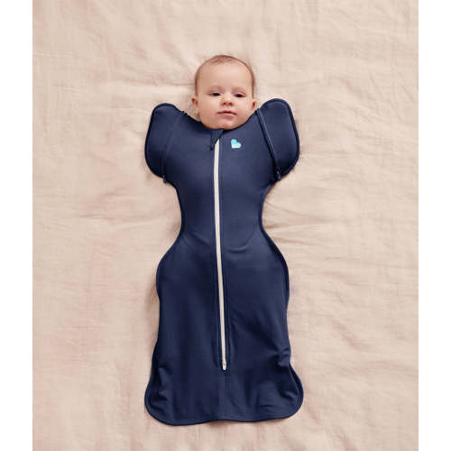 Swaddle Up™ 2-in-1 Transition Bag 1.0 TOG Cotton Navy. 3 -6 months