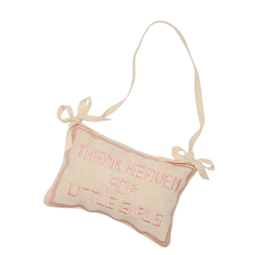 Thank Heaven Embroidered Pillow Door Hanger – The Giftologist