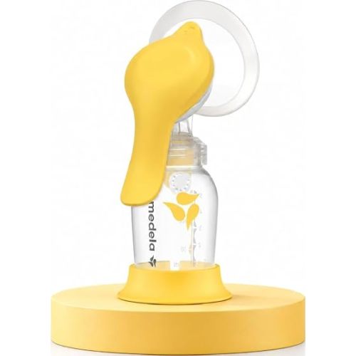 Medela Harmony Manual Breast Pump, On-the-Go, More Milk Output