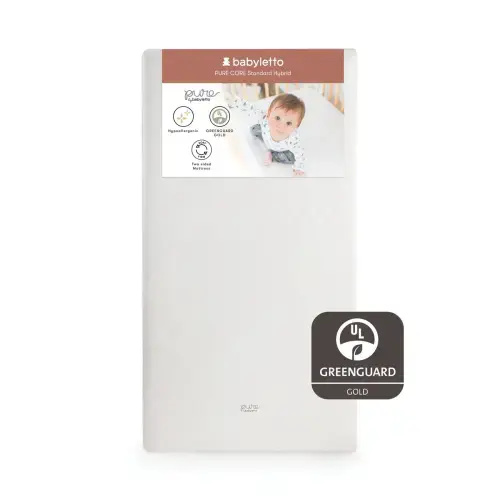 Pure Core Crib Mattress | Crib Mattress w/ Waterproof Cover – Babyletto