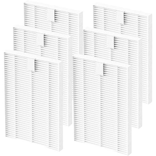 6 Pack HEPA Filter Replacement Compatible with Momcozy, Grownsy, Papablic, MOMFANN Bottle Washer, 99.97% Effective Filtration, Safe Bottle Ceaning Parts