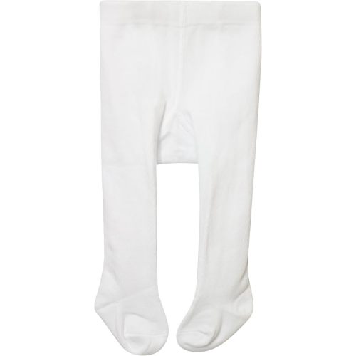 Baby Girls Tights White Thick Leggings Stockings Cotton Pantyhose for Newborn Infant Toddler 1Pack