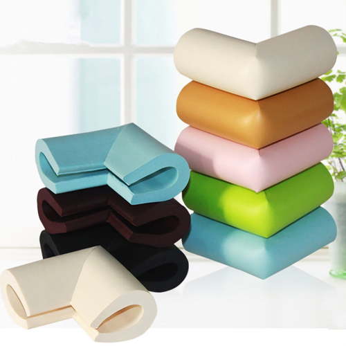 Flmtop 10 Pack Corner Cover U-shape safe NBR Rubber Desk Edge Guard