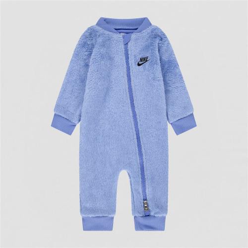Nike Baby Boys Crew Neck Long Sleeve Jumpsuit, Color: Royal Pulse - JCPenney