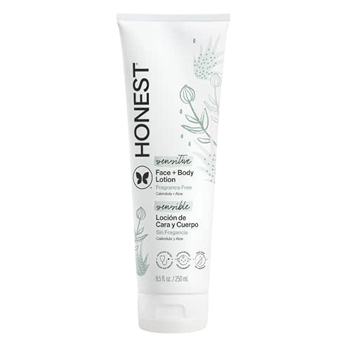 The Honest Company Face and Body Lotion, Fragrance-Free, 8.5 fl oz