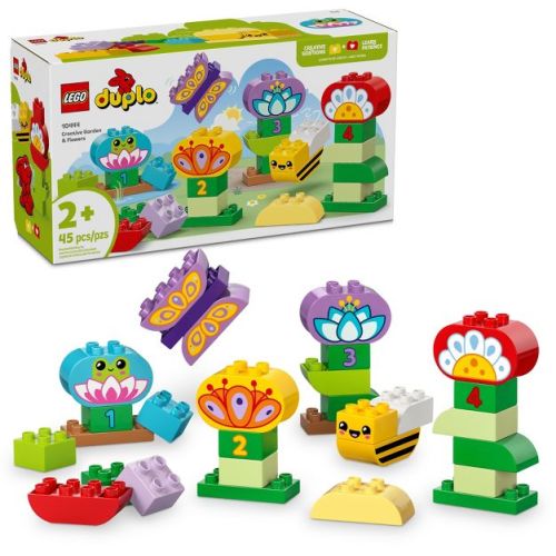 LEGO DUPLO Town Creative Garden & Flowers Building Toy for Toddlers 10444