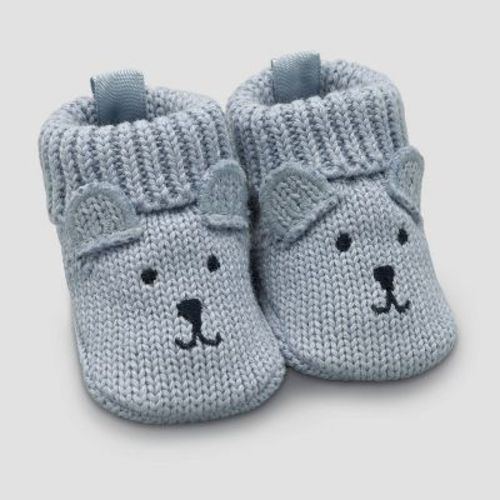 Carter's Just One You® Baby Boys' Slippers - Blue Newborn