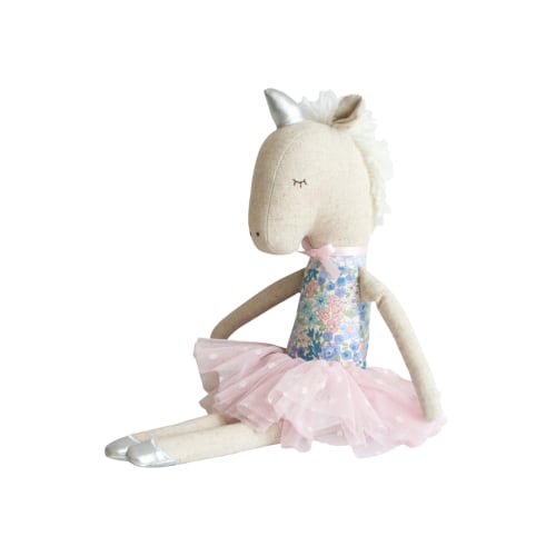 Alimrose Liberty Blue Yvette Unicorn Doll