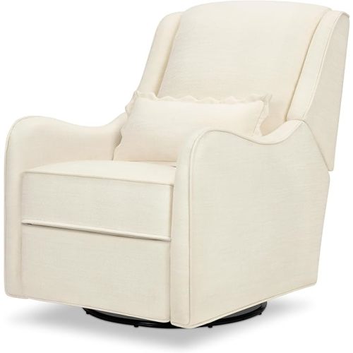 Namesake Devon Recliner and Swivel Glider in Performance Ivory Eco-Basketweave, GREENGUARD Gold and CertiPUR-US® Certified