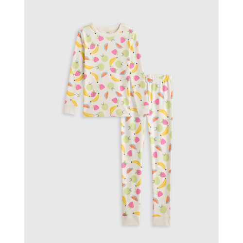 100% Organic Cotton Long Sleeve and Pant Pajama Set