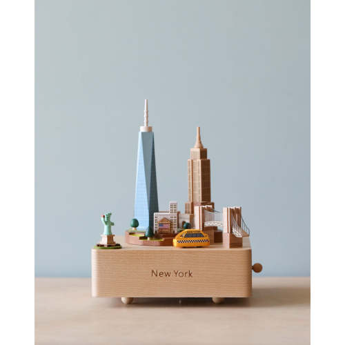 Wooden New York Music Box (restocks in September)ā Odin Parker
