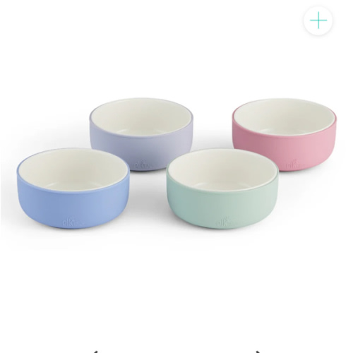Porcelain Bowl with Silicone Sleeves