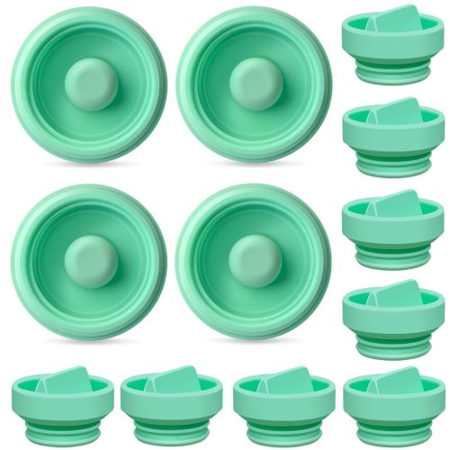 Tbuymax 4pc Diaphragm and 8pc Duckbill Valves Compatible with Elvie Stride Breast Pump Parts, Replace for Elvie Stride Pump Not Original Pump Seals Membrane Accessories