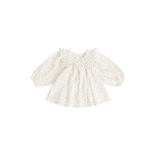 Organic Cotton Muslin Cleo Blouse - Pippa Pink – Jamie Kay USA