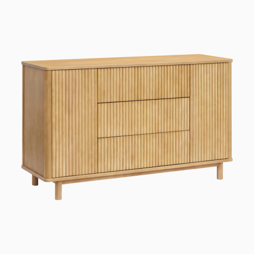 babyletto Pogo Tambour Assembled Dresser - Honey