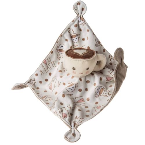 Mary Meyer Soothie Security Blanket, 10 x 10-inches, Sweet Latte