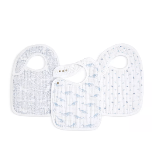 Aden and Anais Snap Bibs - Oceanic