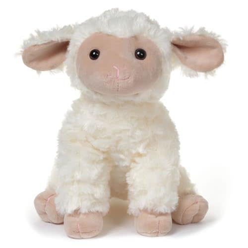 Bearington Merino Lamb Plush Stuffed Animal, Adorable, Soft and Cuddly, Great Gift for Kids of All Ages, Birthdays, Holidays and Special Occasions, 10 inches