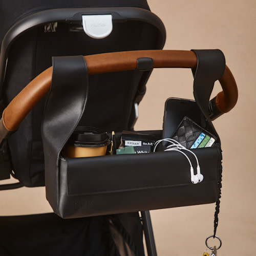 The Convertible Stroller Caddy - Black