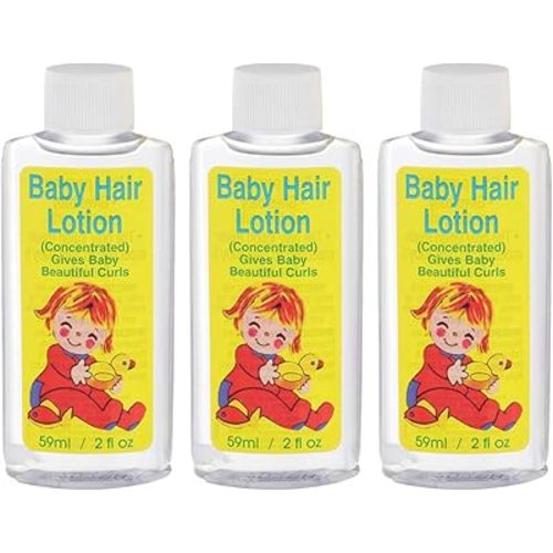 Clubman Gentle Baby Hair Lotion (Concentrated) for Baby's Fine Hair, 2 Oz X 3 Packs