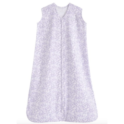 Aster Flowers Cotton Wearable Baby Blanket L | HALO