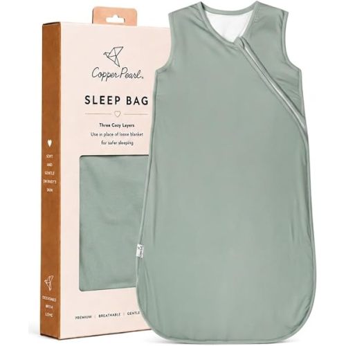 Copper Pearl Baby Sleep Sack, Briar - Wearable Blanket for 0-6 Months, Sleeveless Sleep Sack for Baby Boy or Girl