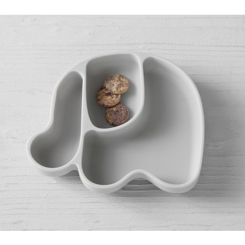 Suction Silicone Plates - Gray