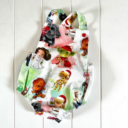 Baby Romper - Star Wars Christmas