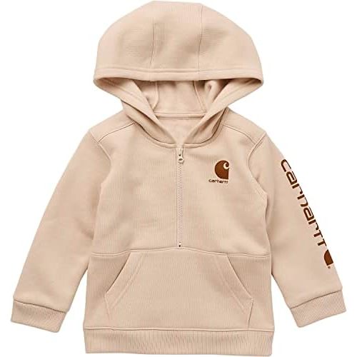 Carhartt Boys' Long-Sleeve Half-Zip Hooded Sweatshirt