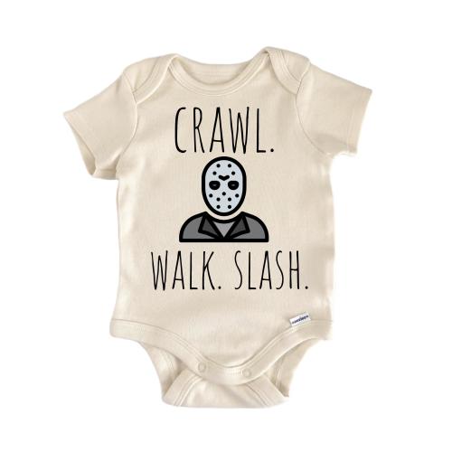 Horror Movie Slasher Onesie® - Cute Funny Clothes Newborn Infant Baby Shower Onesie® Romper Personalized Outfit