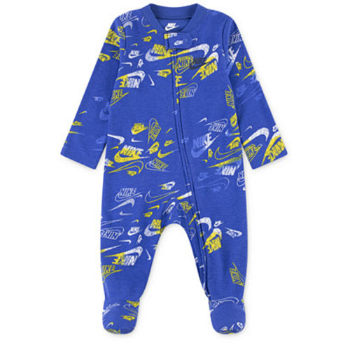 Baby Girls or Boys Printed Footed Coverall