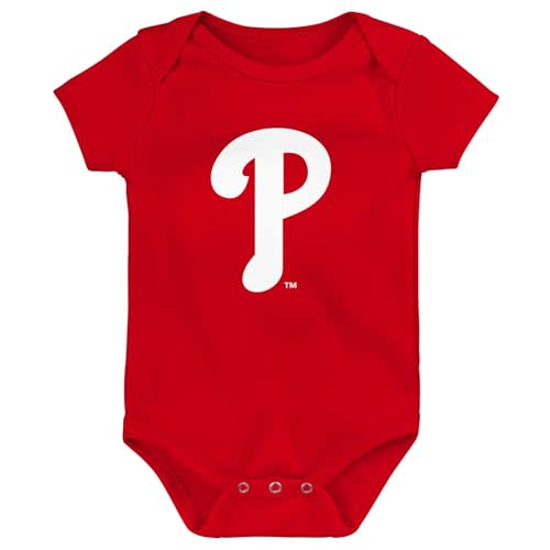 Outerstuff MLB Newborn & Infants 0-24 Months Official Primary Logo Creeper Bodysuit Romper