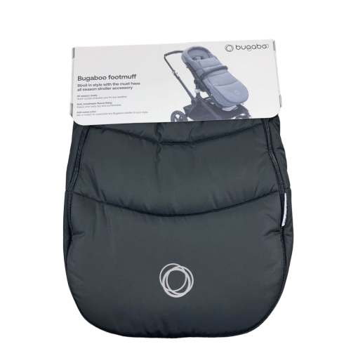 Bugaboo Stroller Footmuff, Midnight Black
