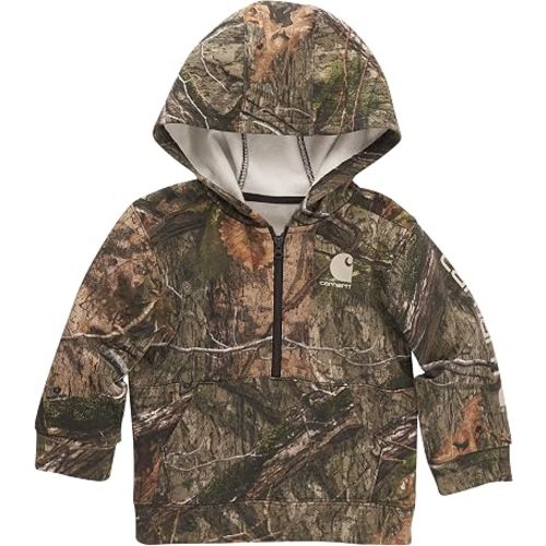 Carhartt Kid's CA6273 Long-Sleeve Half-Zip Sweatshirt - Boys