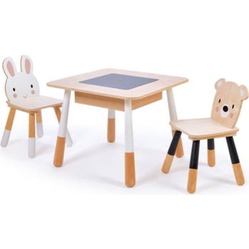 Forest Wooden Table & Chairs Playset