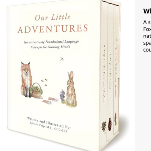 Our Little Adventures: Stories Featuring Foundational Language Concepts for Growing Minds (Tabitha Paige Children's Book Series)