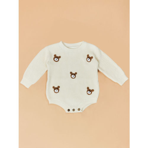 Bodie Bear Knit Bubble by Mudpie