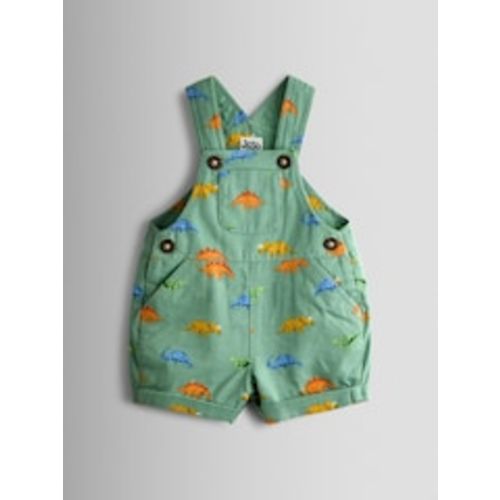 Buy JoJo Maman Bébé Green Dino Printed Twill Dungaree from Next USA