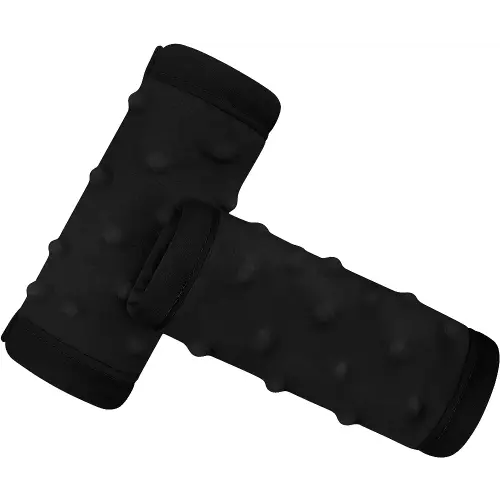 Pro Goleem Car Seat Strap Covers for Babies Unisex Soft Car Seat Strap Shoulder Pads for All Car Seats, Stroller, Pushcar, Small Size Designed for Newborn, Black