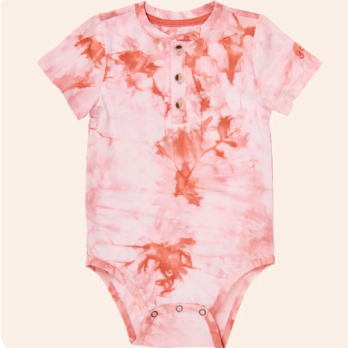 Tie Dye Henley Onesie – Young Days
