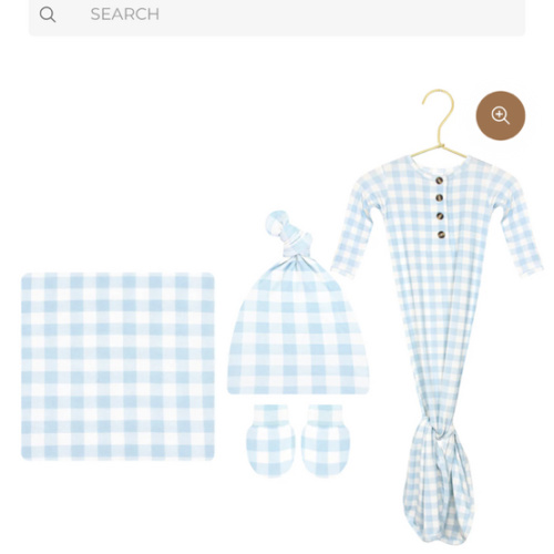Walker Newborn Hat Bundle (Gown)
