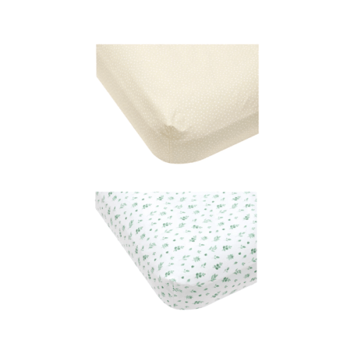 Anko 2 Pack Cotton Fitted Cot Sheets