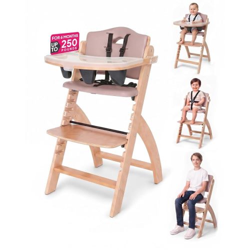 Abiie Beyond Junior Convertible Wooden High Chair