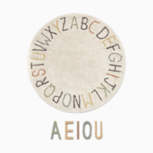 Lorena Canals ABC Washable Play Rug