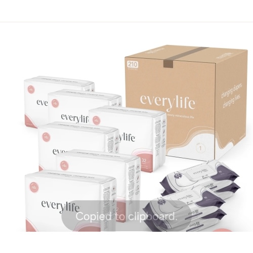 EveryLife Diapers & Wipes Bundle