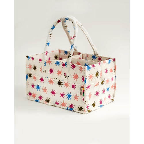 Star Print Nappy Caddy
