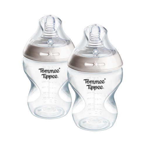 Tommee Tippee Closer to Nature Baby Bottle | 9 oz, 2 Count