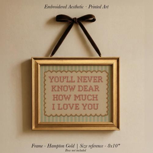 You'll Never Know Dear Print ∙ Vintage Girl Nursery Art ∙ 1670