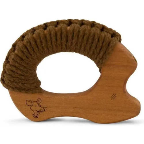 Senger Wooden Grasping Toy with Yarn - Hedgehog
