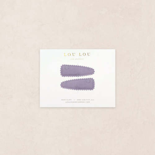 Scallop Snap Pack - Purple Daisy